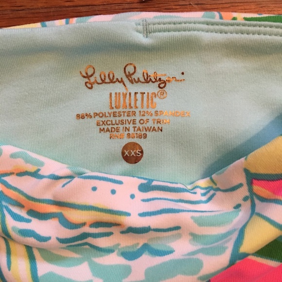 Lilly Pulitzer NWT You Gotta Regatta Luxletic- XXS - Picture 6 of 8